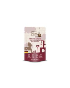 Mjamjam Nassfutter Quetschie Känguru pur, 125 g