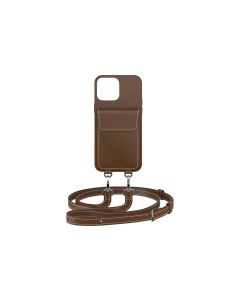 Urbany's Necklace Case Handekette+ iPhone 15 Plus Espresso Martini