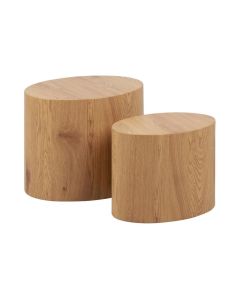AC Design Couchtisch Mice 2 Stück, Nature