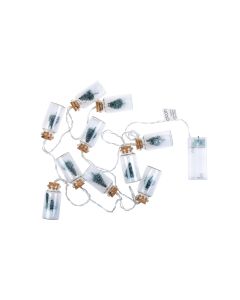 COCON LED-Lichterkette Flaschenpost, 135 cm
