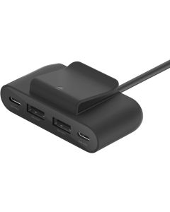 Belkin USB-Hub 4-Port USB Charge Schwarz