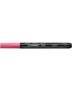 STABILO Acrylmarker Free Acrylic T100 Pink