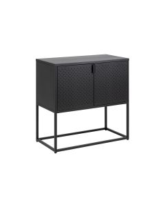 AC Design Sideboard Newton 82 x 40 x 80 cm, Schwarz
