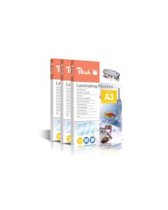 Peach Laminierfolie A3, 125 µm, 3x100 Stück, Glänzend