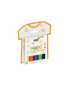Kreul Textilfarbe Mucki 5 Stück