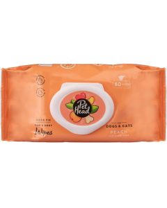 Pet Head Fell- und Pfotenreinigung Wischtücher Quick Fix, 80 Stück