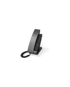 snom Tischtelefon HD100 SIP-Hoteltelefon Schwarz