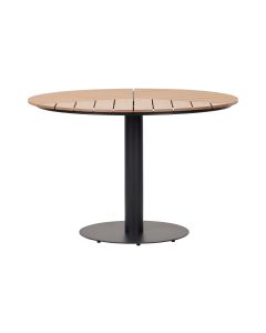 Schou Tisch Hector, Ø 113 cm, Teak Ash