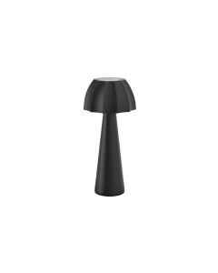 Schönenberger Akku-Tischleuchte Sulis, USB-C, 27 cm, Schwarz