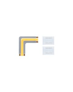 Paulmann MaxLED 500 LED Strip Full-Line COB Edge 90°