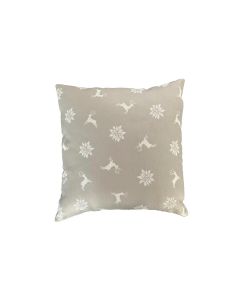 Hubatka Kissenbezug Hirsch 43 x 43 cm, Beige