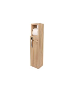 Woody Fashion Badezimmerregal Star 15 x 65 x 12 cm, Nature