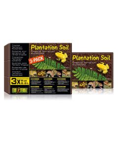 Exo Terra Bodensubstrat Plantation Soil – Brick, 26.4 l
