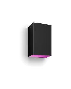 Philips Hue White & Color Ambiance Outdoor Resonate Wandleuchte Schwarz