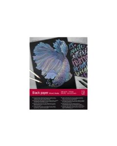 Tombow Zeichenblock Black Paper A5
