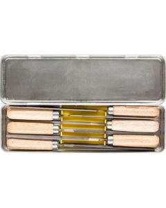 Pferd Schlüsselfeilen-Set 6-tlg. 100 mm Hieb 2, 265 K