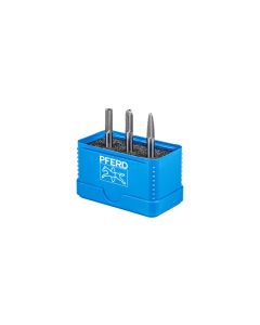 Pferd Hartmetallfrässtifte-Set Micro, Ø 6 mm