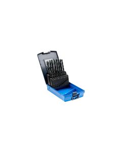 Pferd HSSG-Spiralbohrer-Set 19-tlg. Stahl N DIN 338