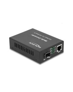 Delock Medienkonverter 10GBase-R SFP+ zu 10GBase-T RJ45