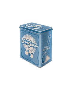 Nostalgic Art Vorratsdose Sugar 3 l, Blau/Weiss