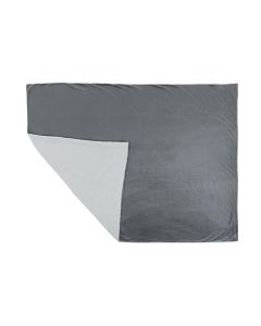 COCON Duvetbezug Sherpa 160 x 210 cm, Grau