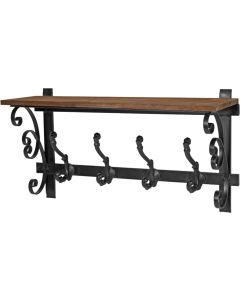 Originals Wandgarderobe Braun/Schwarz