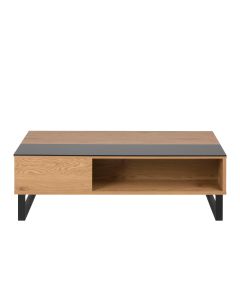 AC Design Couchtisch Azalea Nature/Schwarz