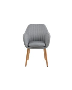 AC Design Stuhl Emilia Hellgrau