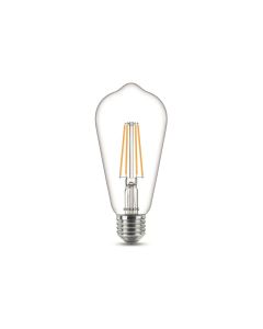 Philips Lampe LEDcla 60W E27 ST64 WW CL ND Warmweiss