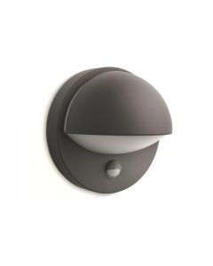 Philips Wandleuchte June E27, 60 W, Anthrazit, BWM