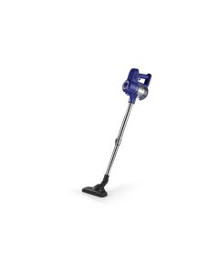 CLEANmaxx Akku-Hand- und Stielsauger Blau/Silber