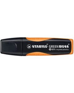 STABILO Textmarker Greenboss Orange/Schwarz, 10 Stück