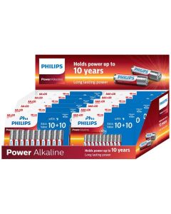 Philips Batterie Alkaline Pack 120 x AA, 120 x AAA