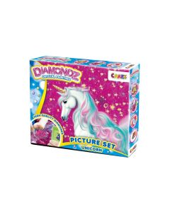 Craze Bastelset Diamondz – Picture Set Unicorn