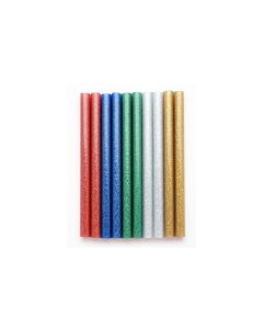 Glorex Klebestick mit Glitter 7.5 x 100 mm , 10 Stück