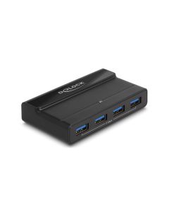 Delock USB-Switch 4x Gerät und 2x Host 5 Gbps