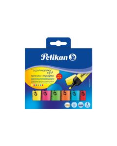Pelikan Textmarker 490 Mehrfarbig, 6 Stück