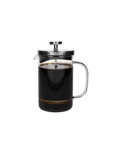 FURBER Kaffeebereiter 0.8 l, Schwarz/Transparent