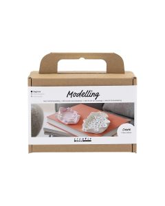 Creativ Company Modellier-Set Schalen Rosa/Weiss