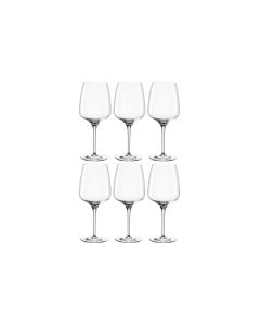 Leonardo Weissweinglas Cesti 360 ml, 6 Stück, Transparent