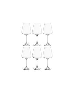 Leonardo Weissweinglas Paladino 540 ml, 6 Stück, Transparent
