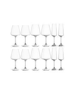 Leonardo Weingläser-Set Paladino 660 ml, 12-teilig, Transparent
