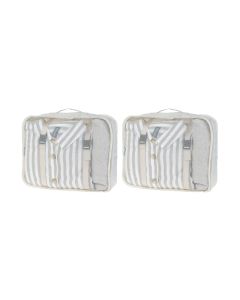 KOOR Kleiderbeutel Reesa, Grösse L, 2er-Pack, Beige