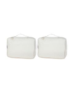 KOOR Kleiderbeutel Reesa, Grösse S, 2er-Pack, Beige