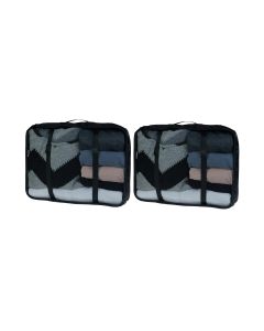 KOOR Kleiderbeutel Reesa, Grösse XL, 2er-Pack, Schwarz