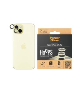 Panzerglass Lens Protector Rings HOOPS iPhone 15 / 15 Plus Gelb