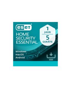 ESET HOME Security Essential ESD, Vollversion, 5 User, 1 Jahr