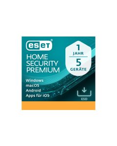 ESET HOME Security Premium ESD, Vollversion, 5 User, 1 Jahr