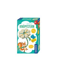 Kosmos Bastelset Knüpfstern aus natürlichen Holzfasern