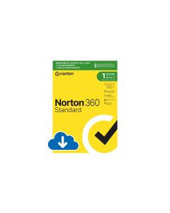 Norton Norton 360 Standard ESD, 1 Dev., 1yr, 10GB Cloud Speicher